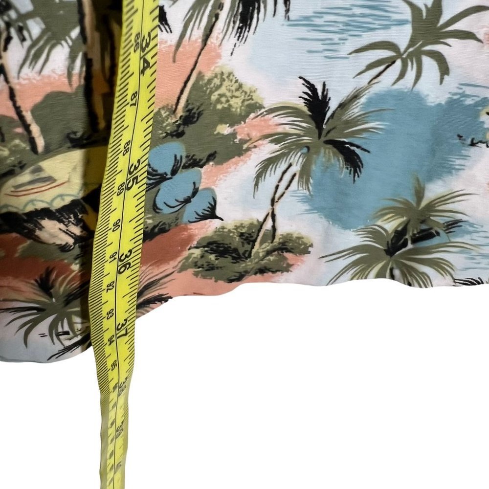 Vintage Tommy Bahama Tropical Print Sheath Dress - Picture 8 of 8